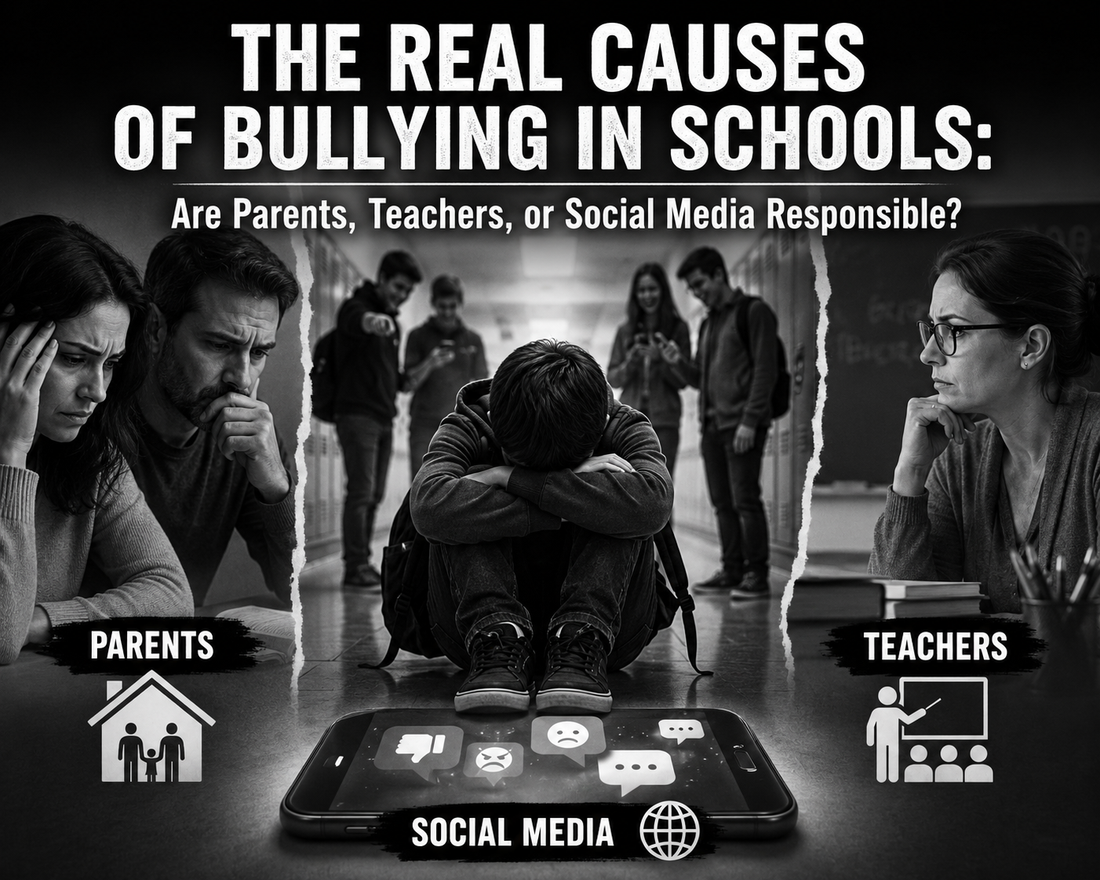 The Real Causes of Bullying in Schools: Are Parents, Teachers, or Social Media Responsible?
